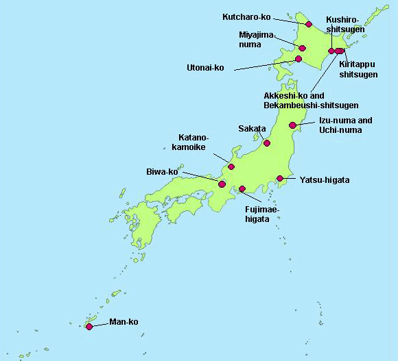 Ramsar Sites in Japan